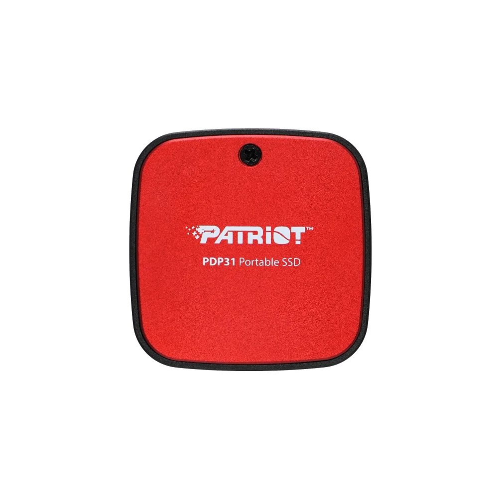 PATRIOT PDP31 USB 3.2 GEN 2 10Gbps TYPE-C KÜLSŐ SSD MEGHAJTÓ 500GB PIROS