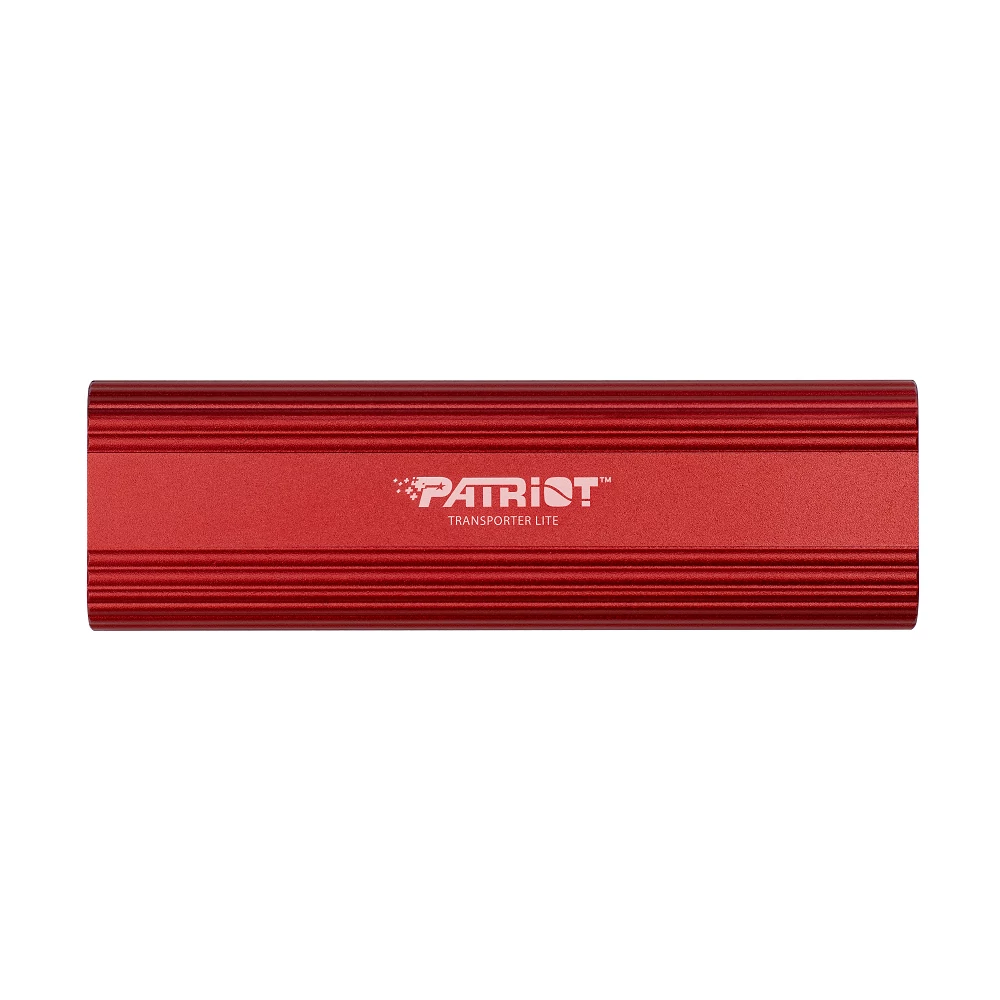 PATRIOT TRANSPORTER LITE USB-C 3.2 GEN 2 KÜLSŐ SSD MEGHAJTÓ 1TB PIROS