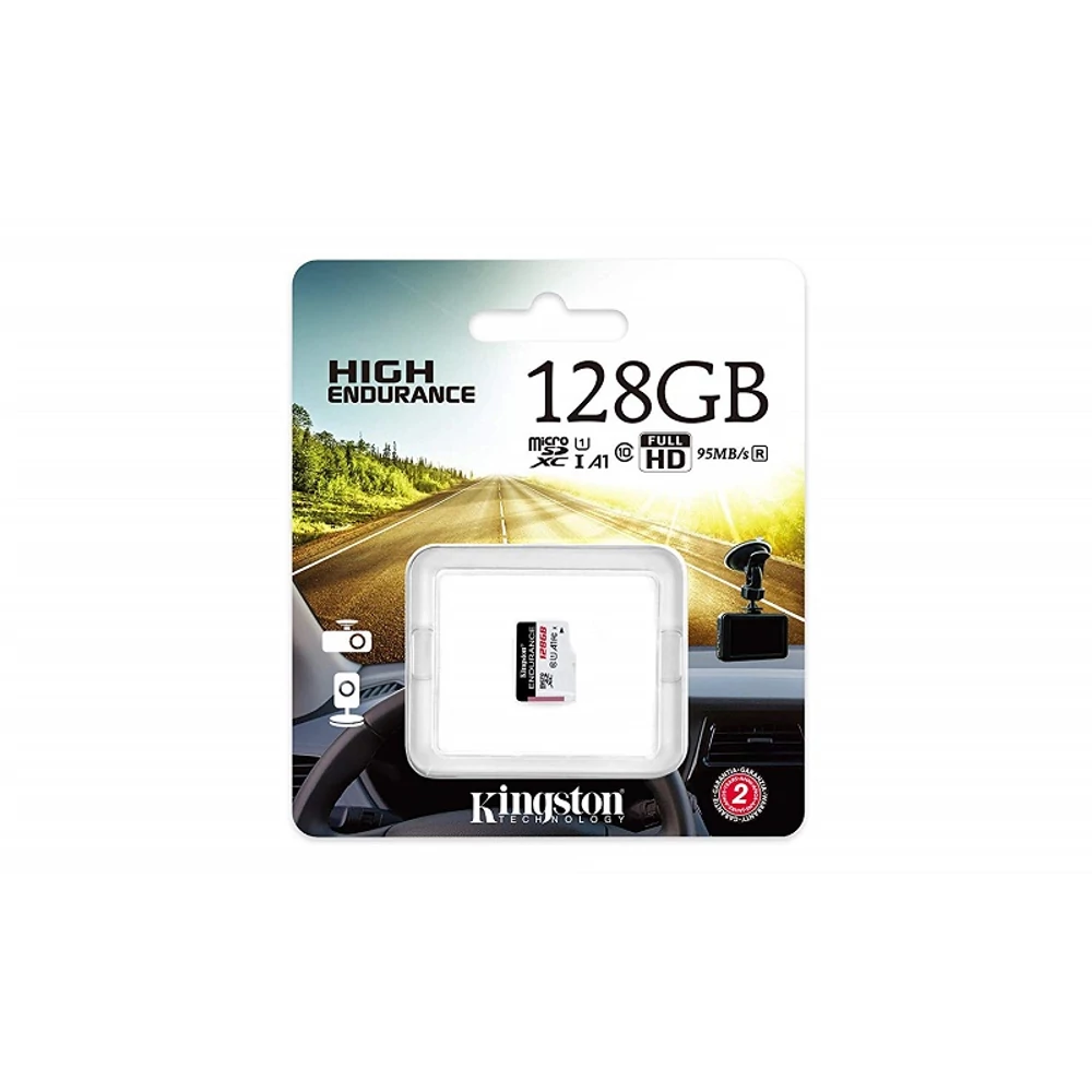 KINGSTON HIGH ENDURANCE MICRO SDXC 128GB CLASS 10 UHS-I U1 A1 95/45 MB/s