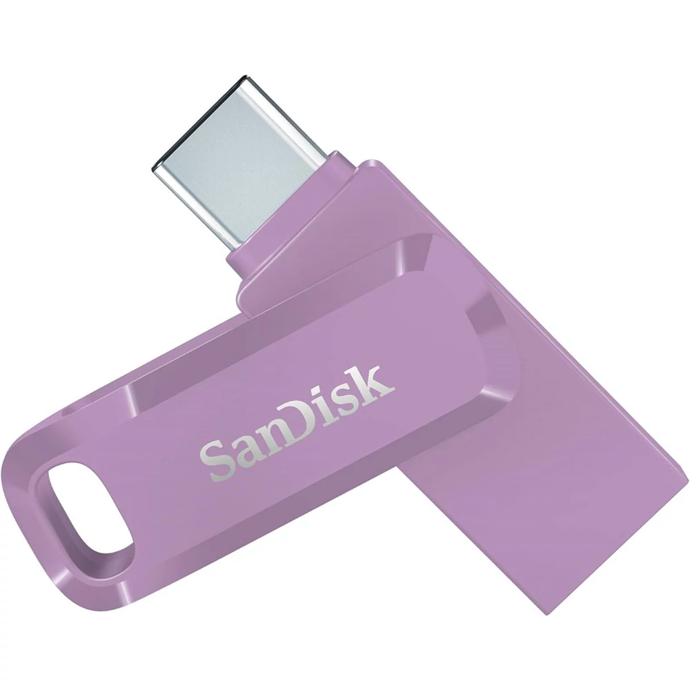 SANDISK ULTRA DUAL DRIVE GO USB 3.1/USB-C PENDRIVE 256GB (150 MB/s) LILA