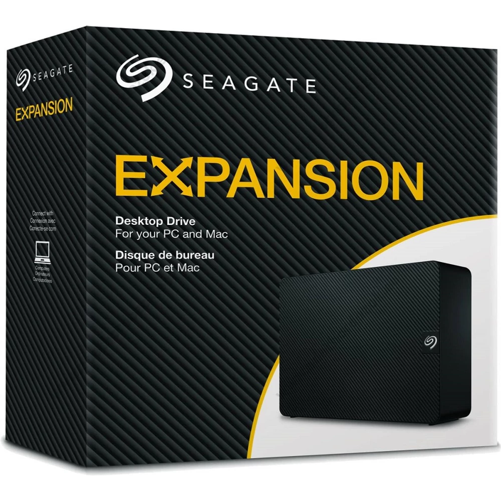 SEAGATE EXPANSION DESKTOP (2021) 3,5 COL USB 3.0 KÜLSŐ MEREVLEMEZ 4TB FEKETE