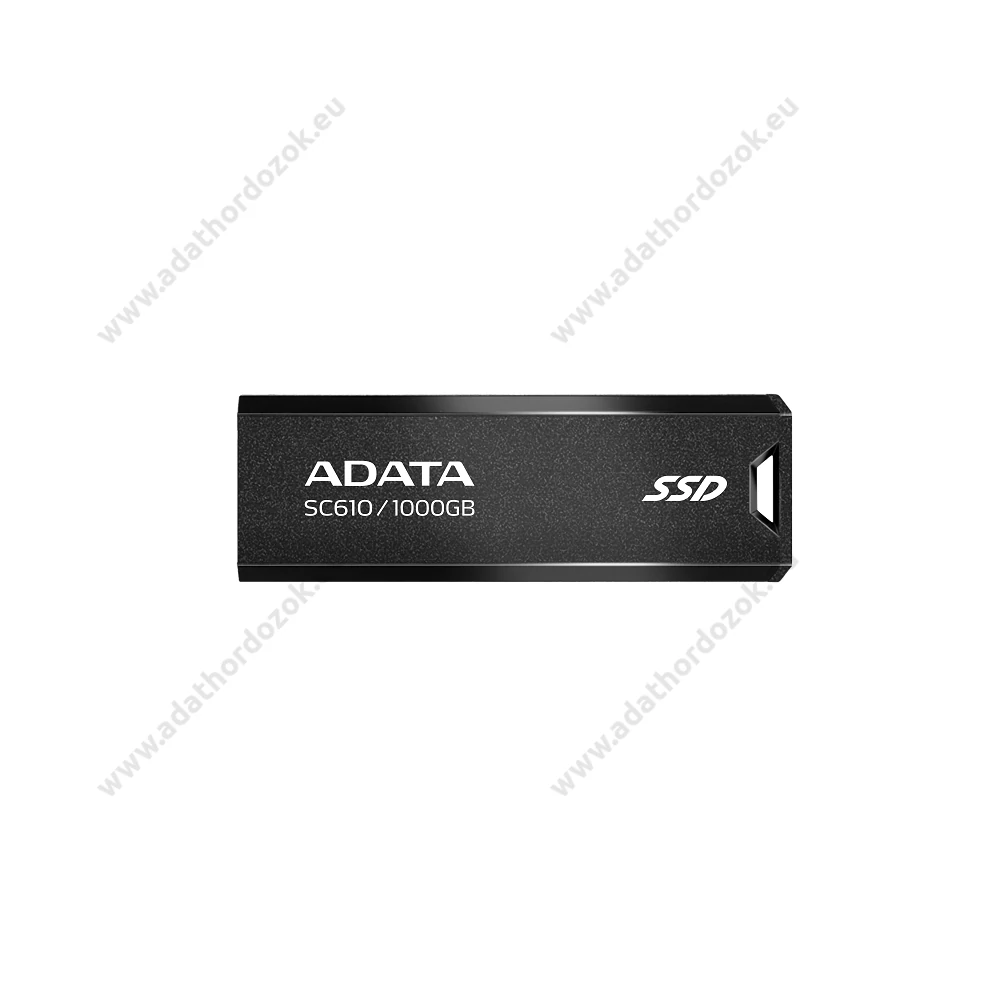 ADATA SC610 USB 3.2 GEN 2 KÜLSŐ SSD MEGHAJTÓ 1000GB FEKETE
