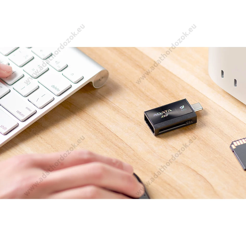 ADATA SC730 USB 3.2 GEN 2 (10Gbps) USB-C/USB-A KÜLSŐ SSD MEGHAJTÓ 512GB FEKETE