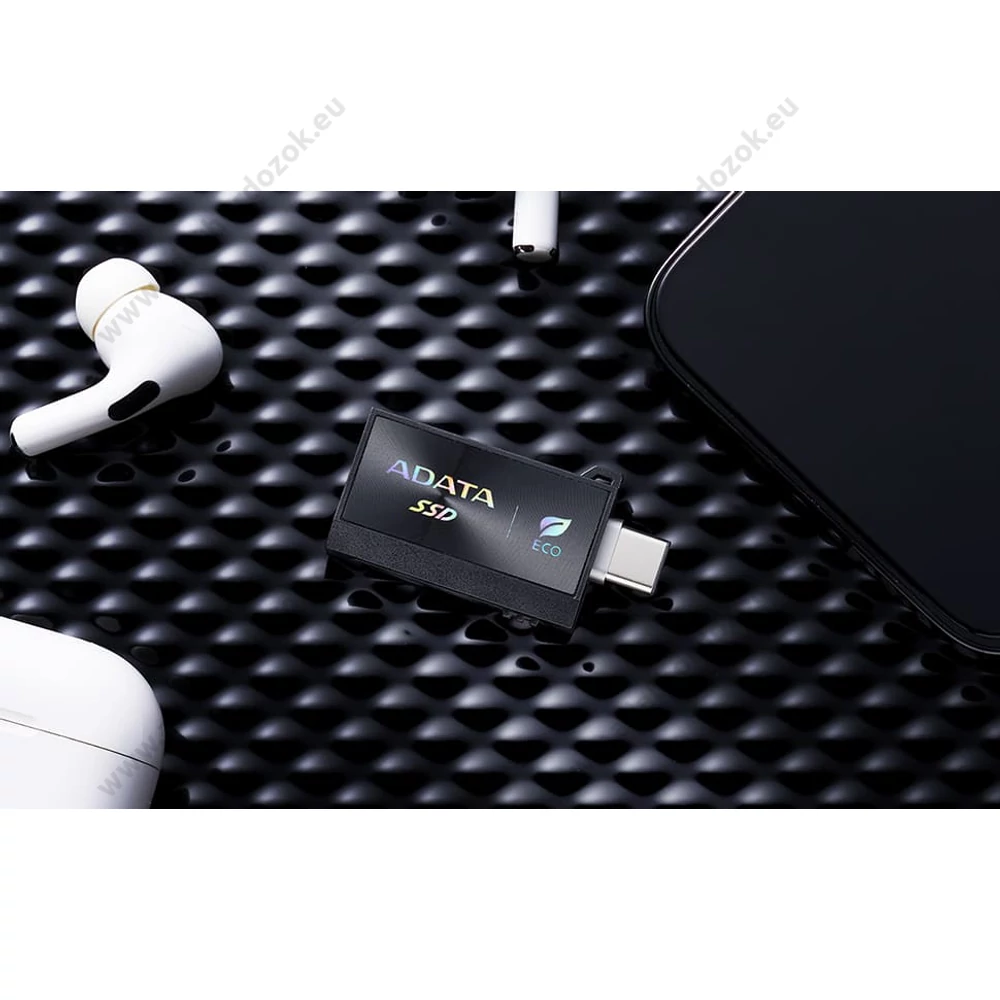 ADATA SC730 USB 3.2 GEN 2 (10Gbps) USB-C/USB-A KÜLSŐ SSD MEGHAJTÓ 512GB FEKETE