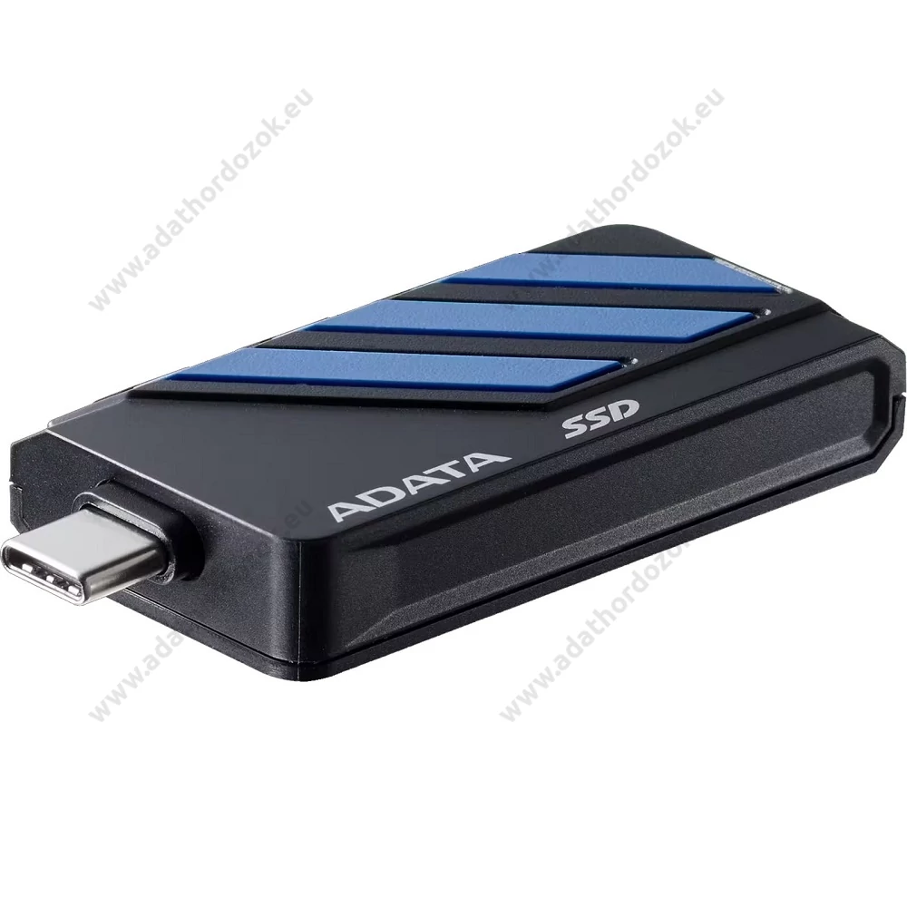 ADATA SC735 USB 3.2 GEN 2 TYPE-C 10Gbps KÜLSŐ SSD MEGHAJTÓ 2000GB FEKETE-KÉK