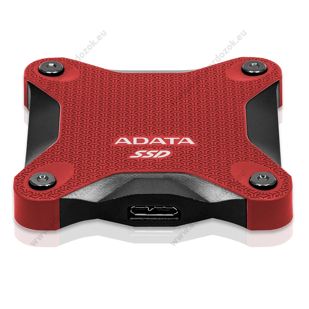 ADATA SD620 USB 3.2 GEN 2 KÜLSŐ SSD MEGHAJTÓ 512GB PIROS
