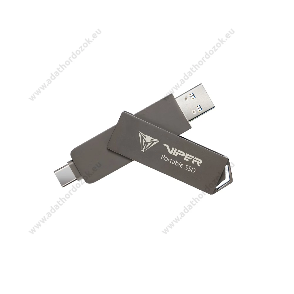 PATRIOT VIPER PVP30 USB 3.2 GEN 2 TYPE-A/TYPE-C KÜLSŐ SSD MEGHAJTÓ 512GB