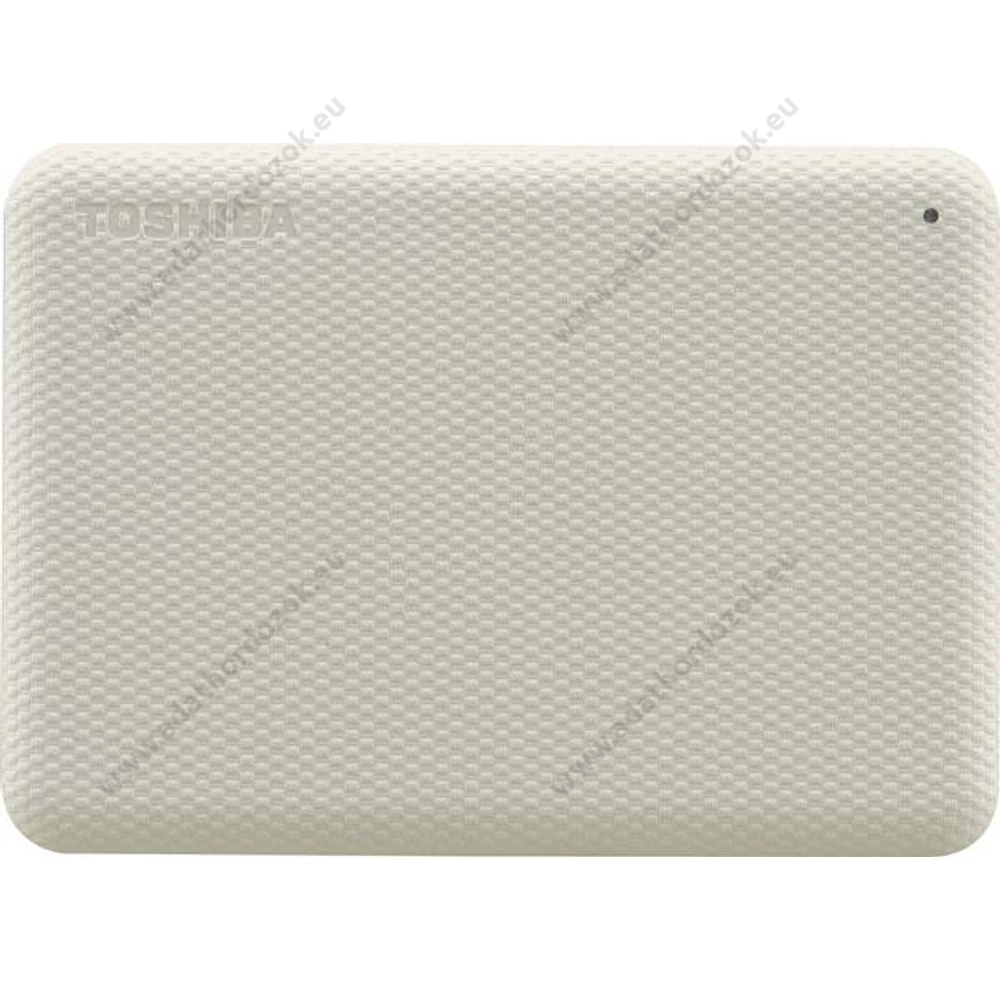 TOSHIBA CANVIO ADVANCE 2,5 COL USB 3.2 GEN 1 KÜLSŐ MEREVLEMEZ 4TB FEHÉR