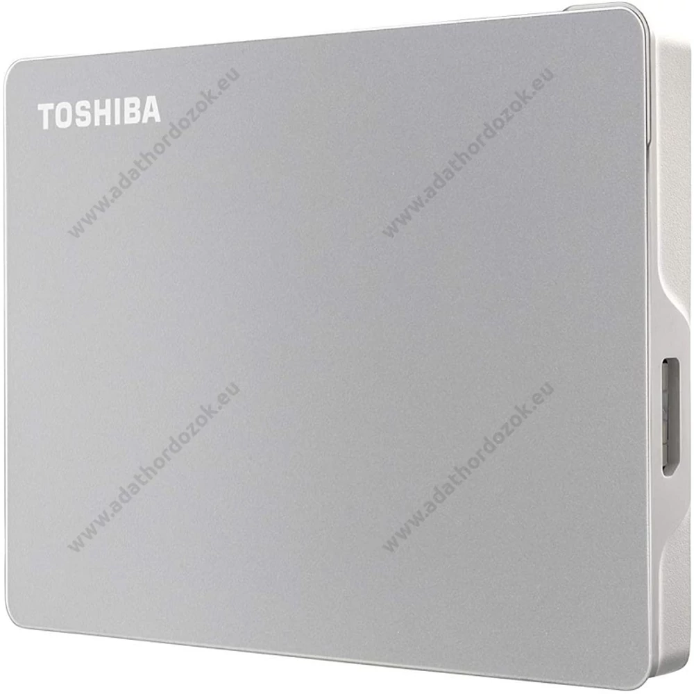 TOSHIBA CANVIO FLEX 2,5 COL USB 3.0 KÜLSŐ MEREVLEMEZ 4TB EZÜST