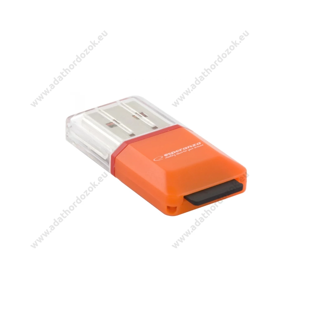 ESPERANZA EA134O MICRO SD/MICRO SDHC MEMÓRIAKÁRTYA OLVASÓ NARANCSSÁRGA