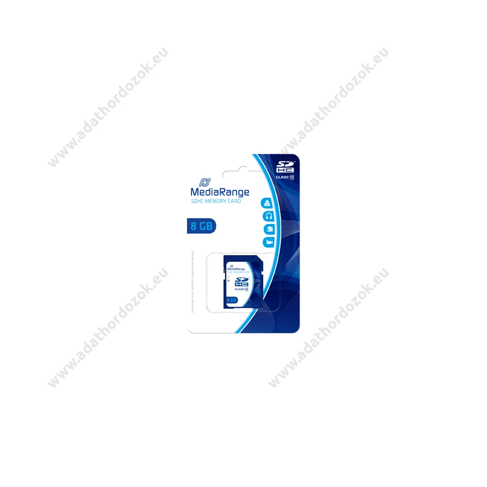 MEDIARANGE SDHC 8GB CLASS 10 MR962