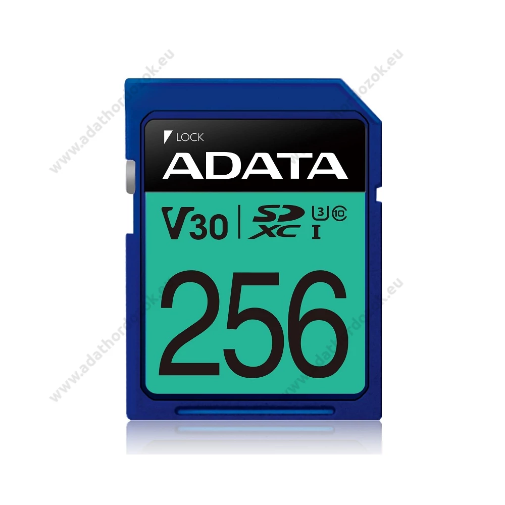 ADATA PREMIER PRO SDXC 256GB CLASS 10 UHS-I U3 V30 100/80 MB/s
