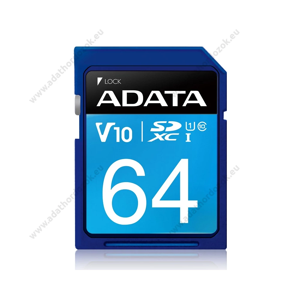 ADATA PREMIER SDXC 64GB CLASS 10 UHS-I U1 V10 100/25 MB/s