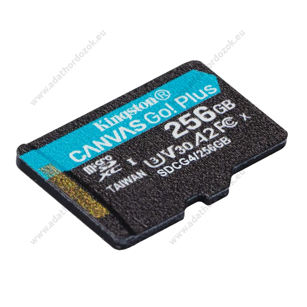 KINGSTON CANVAS GO PLUS MICRO SDXC 256GB CLASS 10 UHS-I U3 A2 V30 200/160 MB/s
