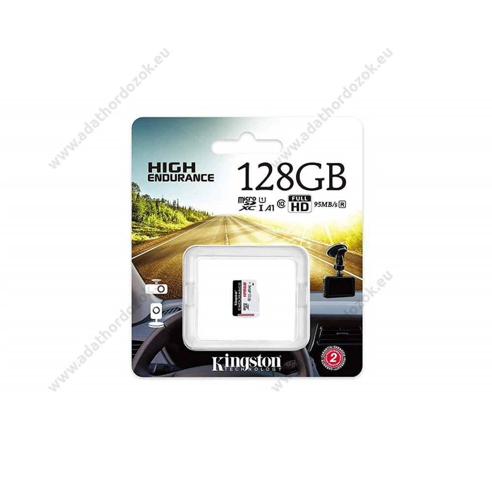 KINGSTON HIGH ENDURANCE MICRO SDXC 128GB CLASS 10 UHS-I U1 A1 95/45 MB/s