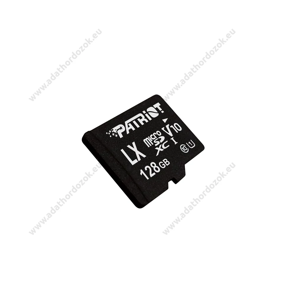 PATRIOT LX SERIES MICRO SDXC 128GB CLASS 10 UHS-I U1 (90 MB/s OLVASÁSI SEBESSÉG)