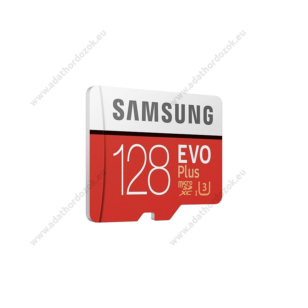 SAMSUNG MICRO SDXC 128GB + ADAPTER CLASS 10 UHS-I U3 EVO+ 100 MB/s OLVASÁSI SEBESSÉG