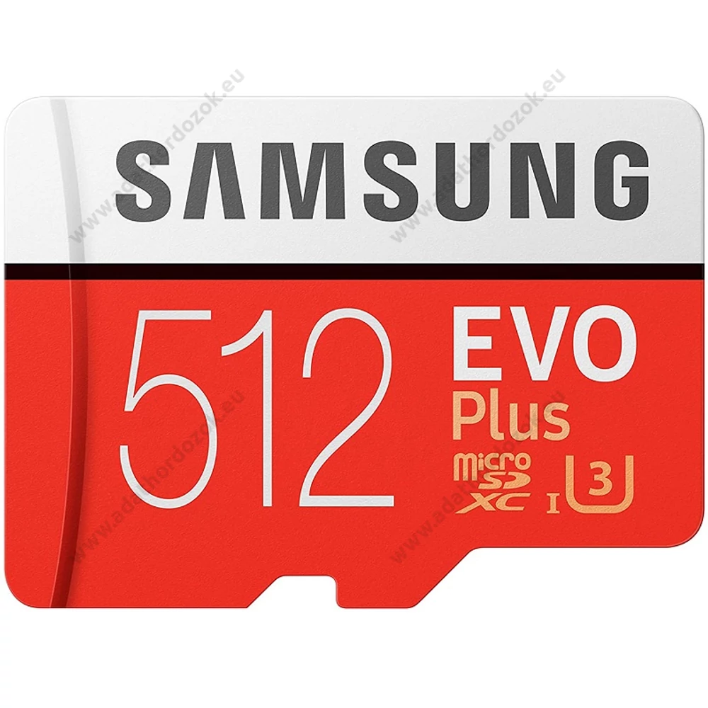 SAMSUNG EVO PLUS (2020) MICRO SDXC 512GB + ADAPTER CLASS 10 UHS-I U3 100/90 MB/s