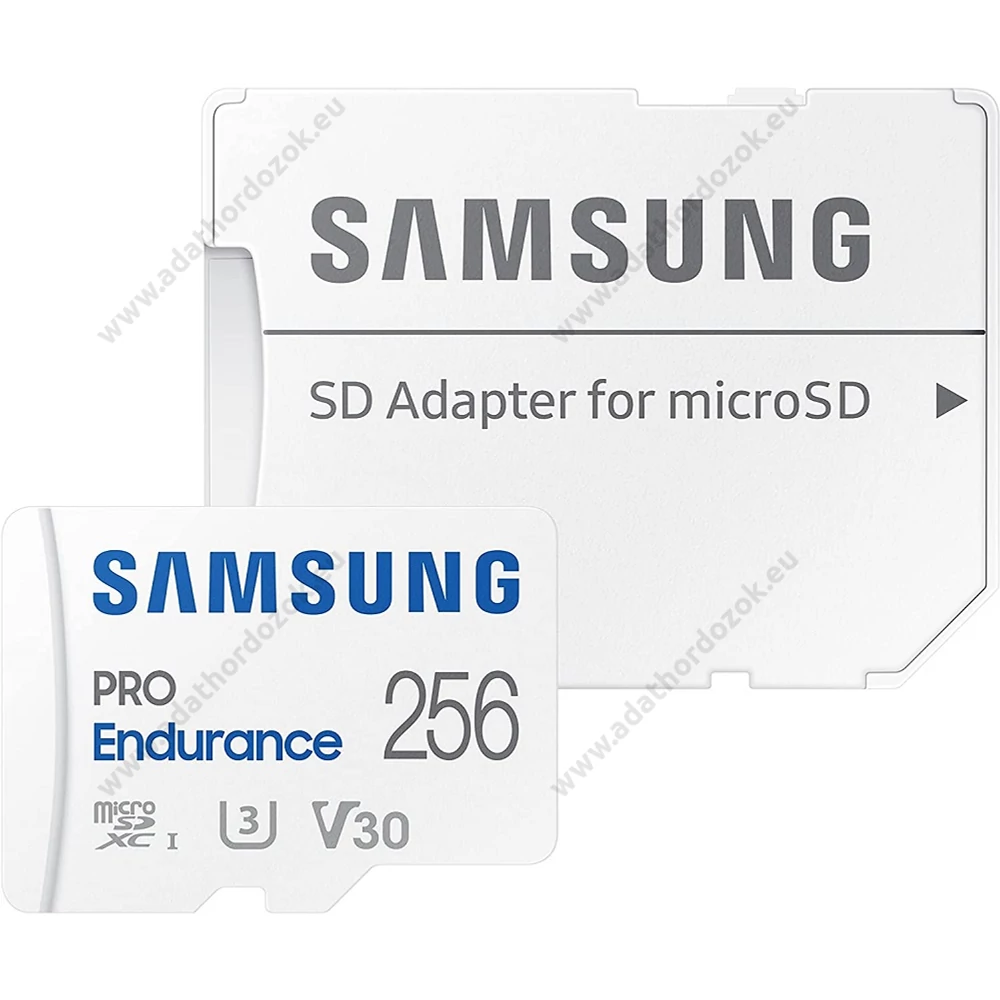 SAMSUNG PRO ENDURANCE MICRO SDXC 256GB + ADAPTER CLASS 10 UHS-I U3 V30 100/40 MB/s