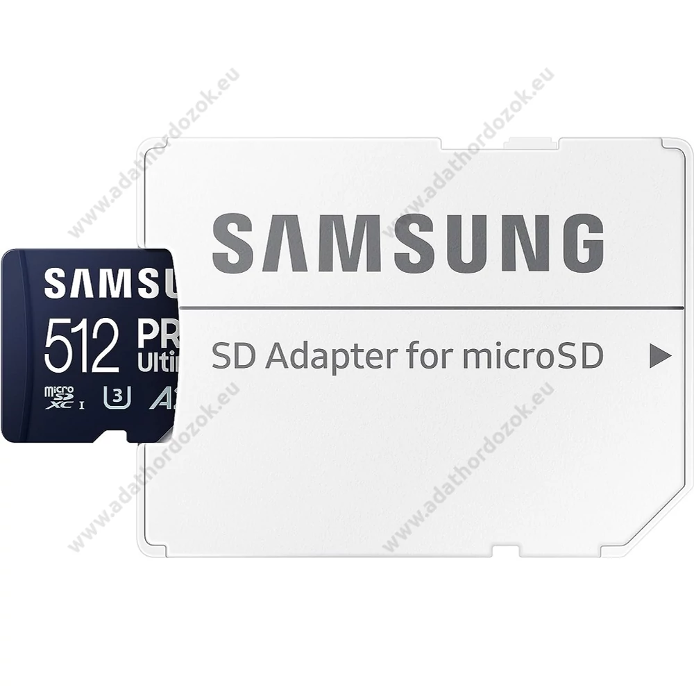 SAMSUNG PRO ULTIMATE (2023) MICRO SDXC 512GB + ADAPTER CLASS 10 UHS-I U3 A2 V30 200/130 MB/s