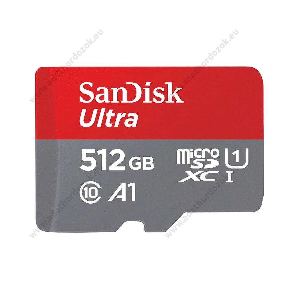SANDISK ULTRA MICRO SDXC 512GB + ADAPTER CLASS 10 UHS-I U1 A1 150 MB/s
