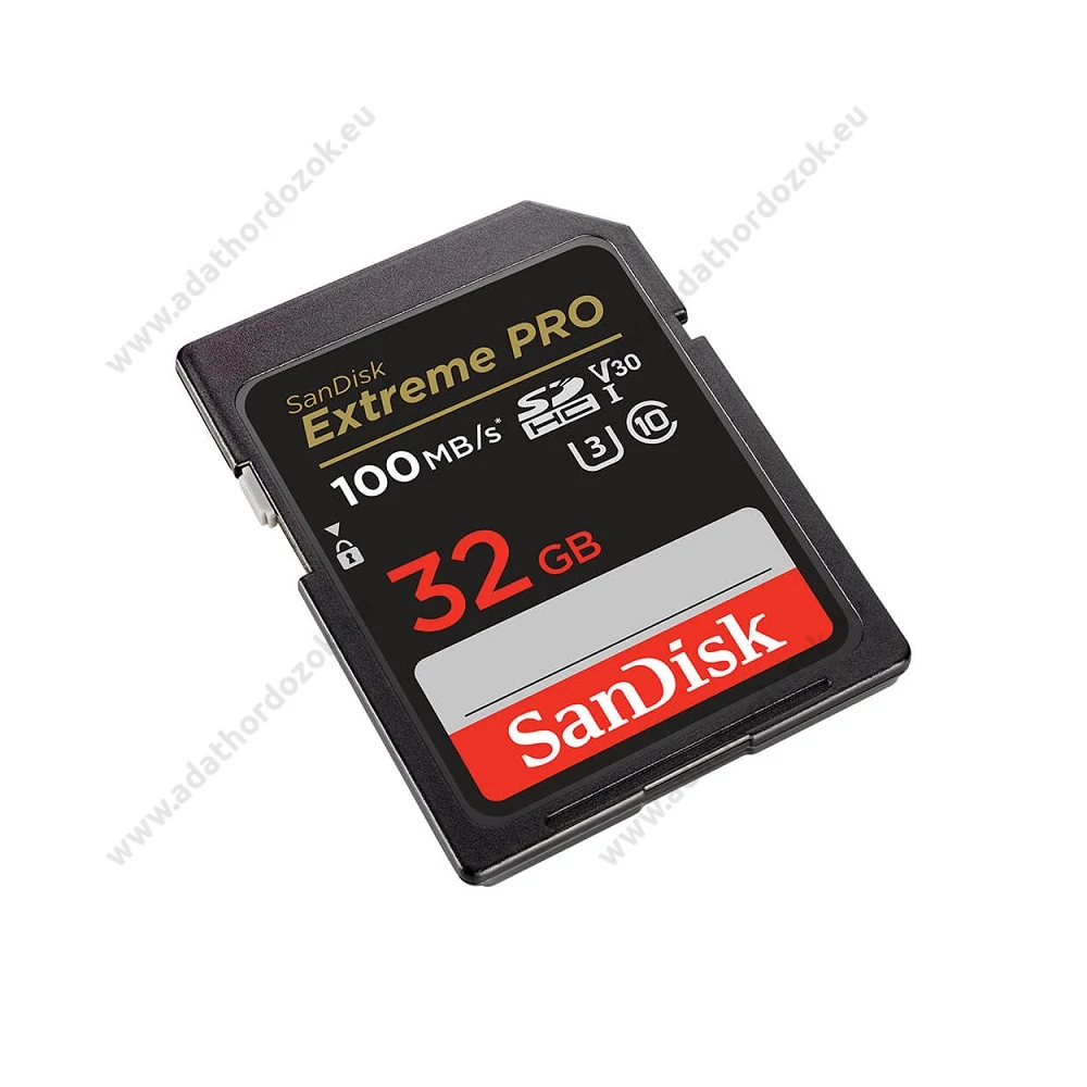 SANDISK EXTREME PRO SDHC 32GB CLASS 10 UHS-I U3 V30 100/90 MB/s