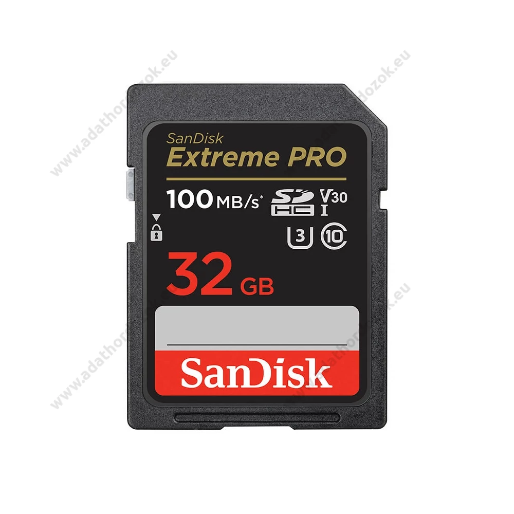 SANDISK EXTREME PRO SDHC 32GB CLASS 10 UHS-I U3 V30 100/90 MB/s