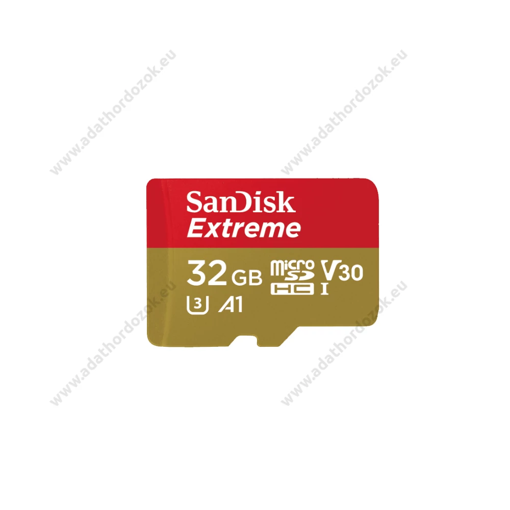 SANDISK EXTREME MOBILE MICRO SDHC 32GB + ADAPTER CLASS 10 UHS-I U3 A1 V30 100/60 MB/s