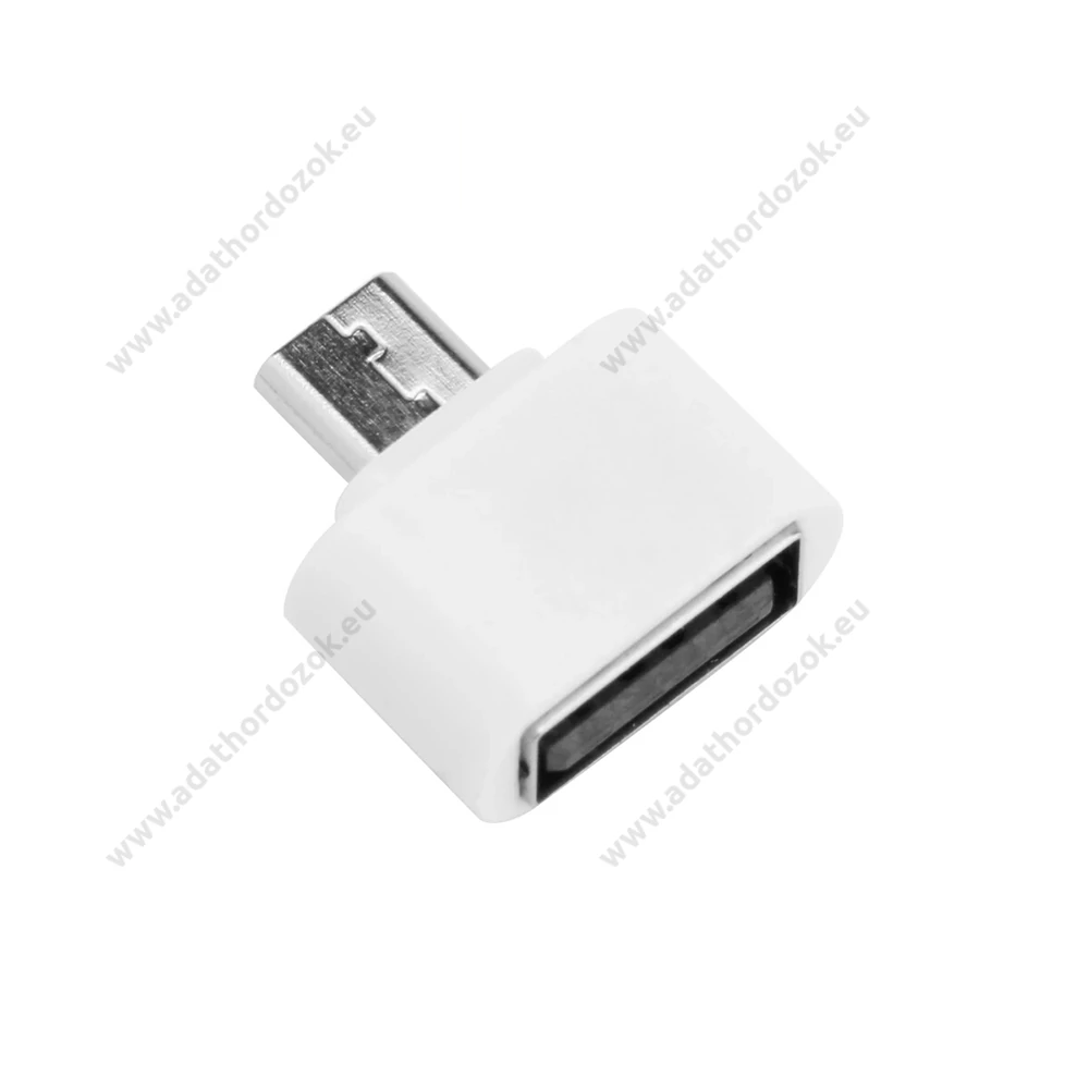 MICRO USB/USB 2.0 OTG ADAPTER FEHÉR