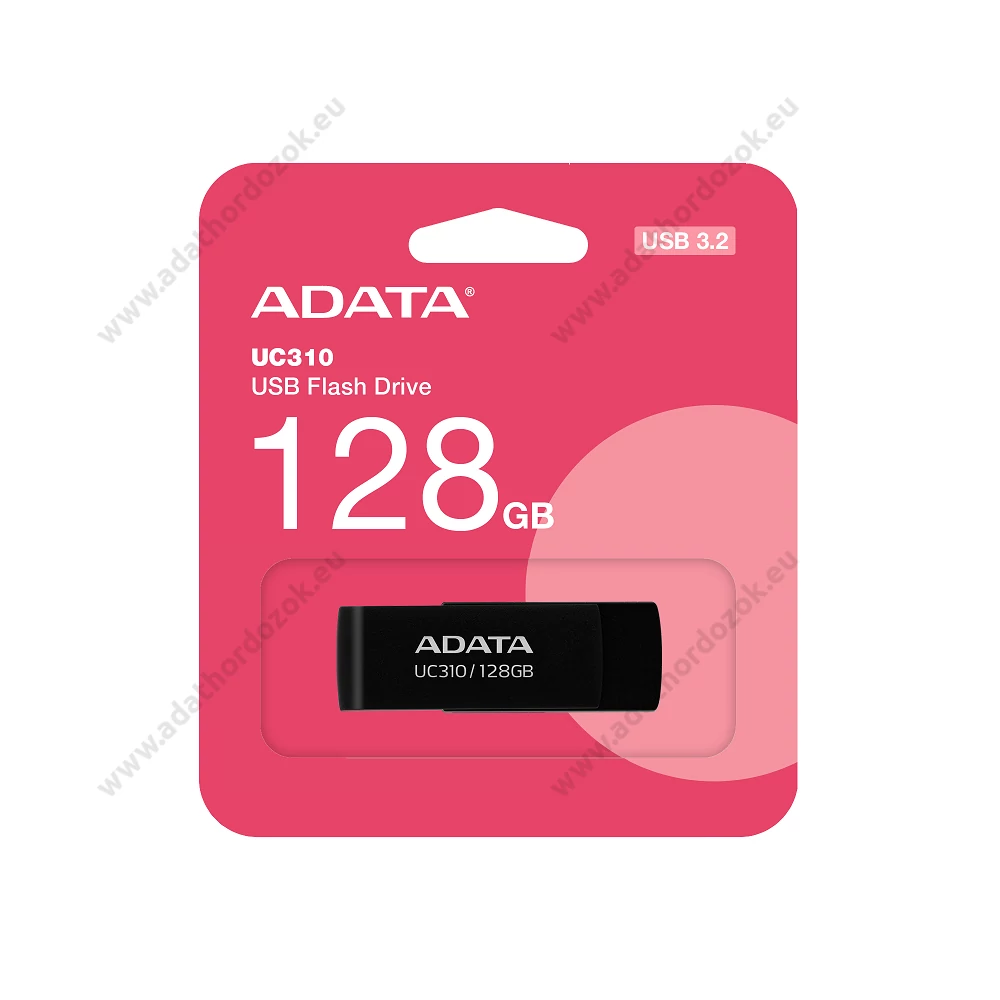 ADATA UC310 USB 3.2 GEN 1 PENDRIVE 128GB FEKETE