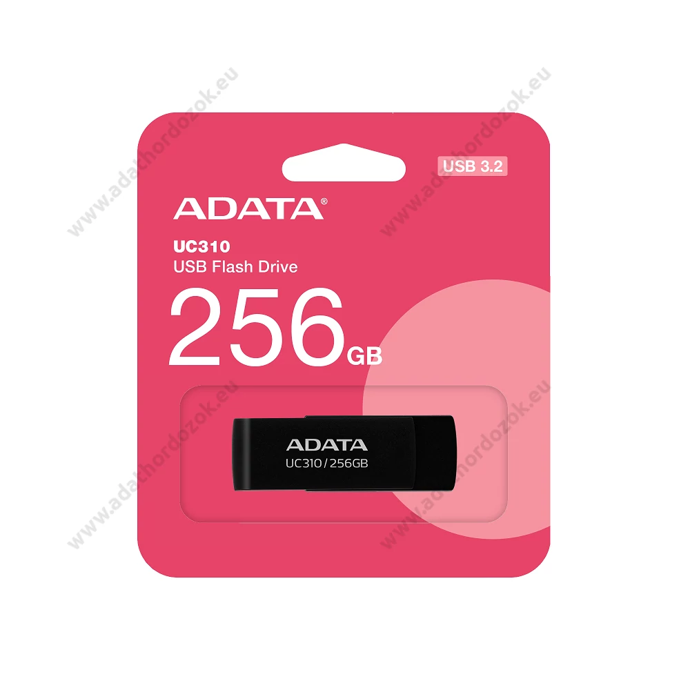 ADATA UC310 USB 3.2 GEN 1 PENDRIVE 256GB FEKETE