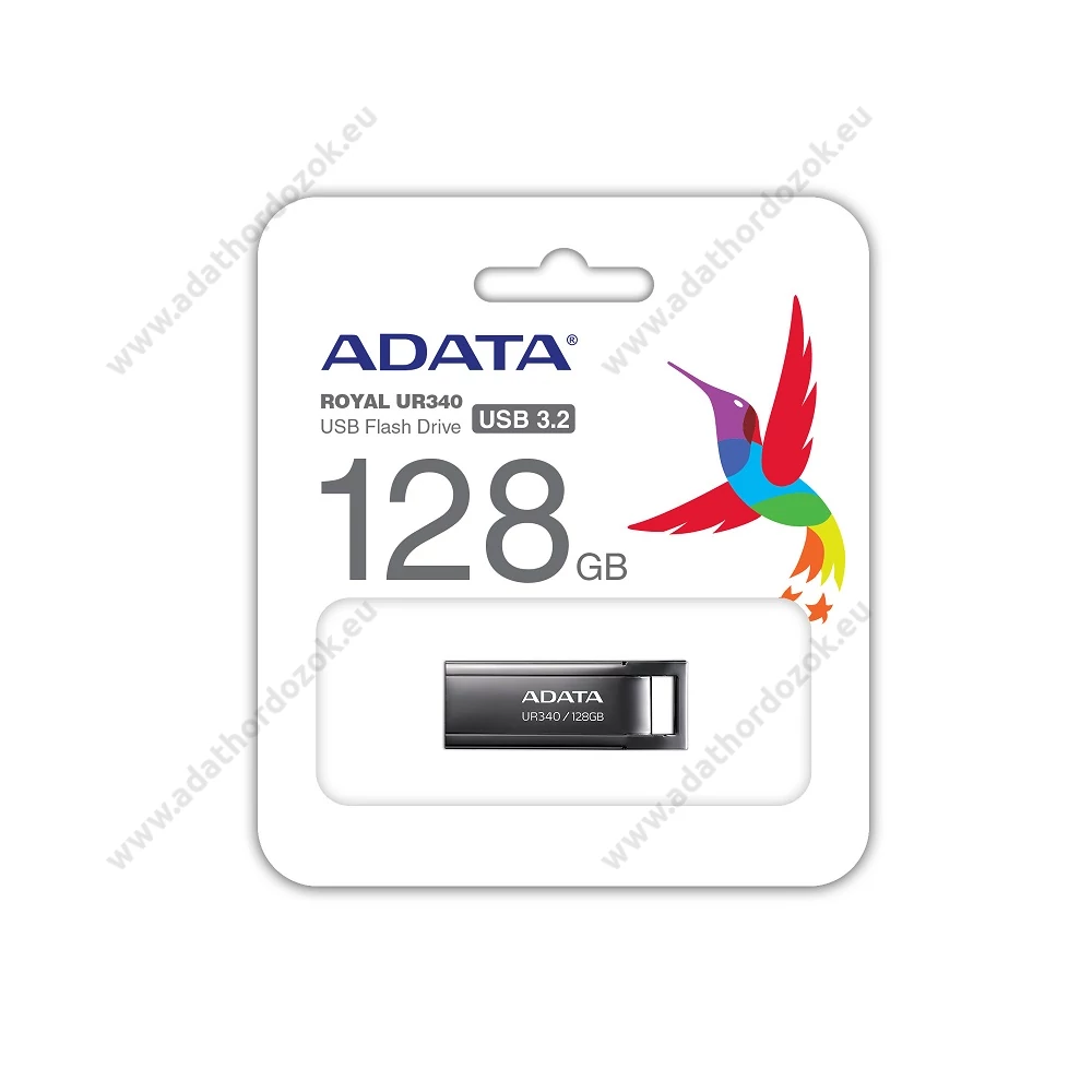 ADATA UR340 USB 3.2 GEN 1 FÉMHÁZAS PENDRIVE 128GB