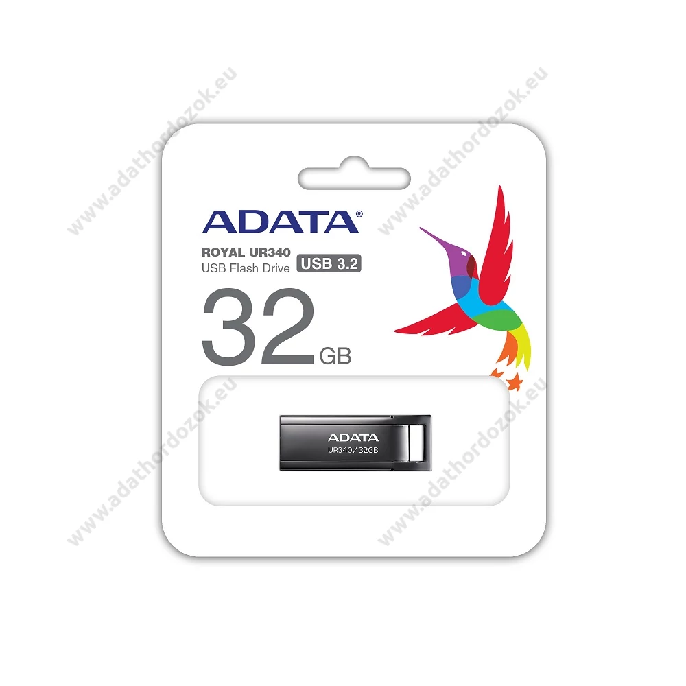 ADATA UR340 USB 3.2 GEN 1 FÉMHÁZAS PENDRIVE 32GB