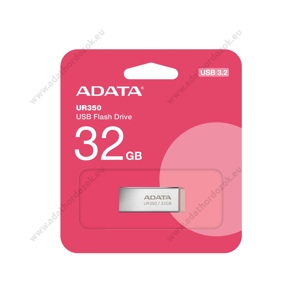 ADATA UR350 USB 3.2 GEN 1 FÉMHÁZAS PENDRIVE 32GB BARNA