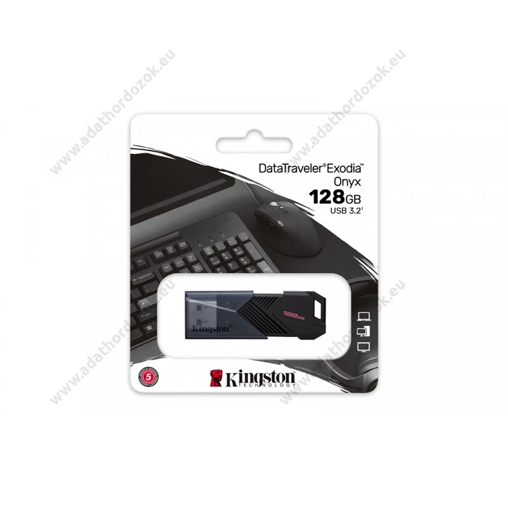 KINGSTON DATATRAVELER EXODIA ONYX USB 3.2 GEN 1 PENDRIVE 128GB