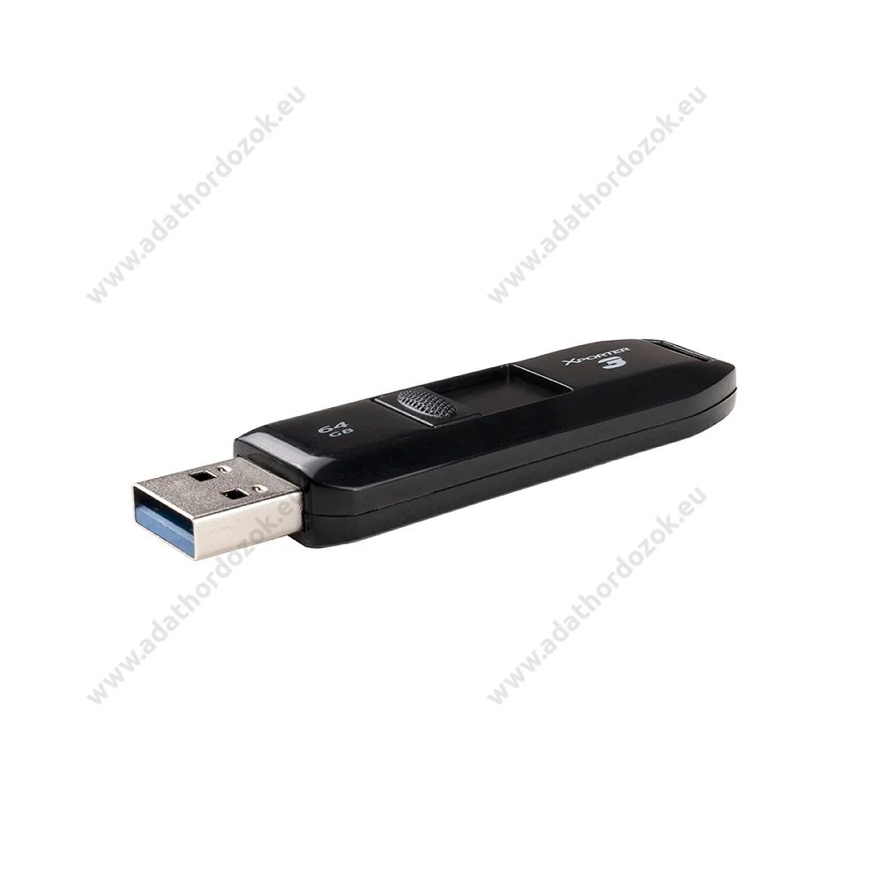 PATRIOT XPORTER 3 SLIDER USB 3.2 GEN 1 PENDRIVE 64GB FEKETE