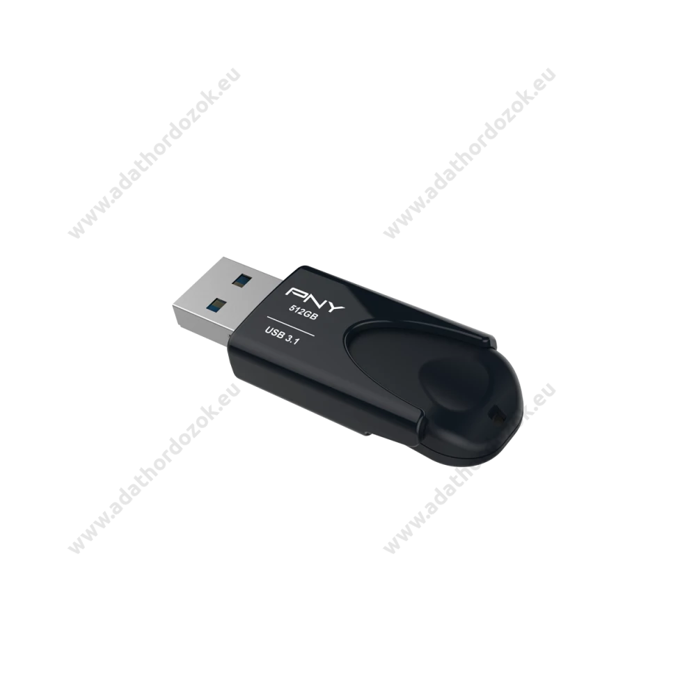 PNY ATTACHE 4 USB 3.1 PENDRIVE 512GB FEKETE