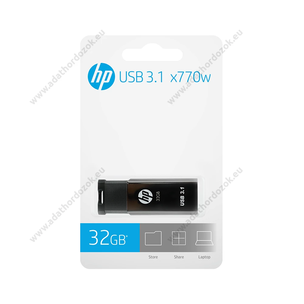HP X770W USB 3.1 PENDRIVE 32GB (75/30 MB/s)