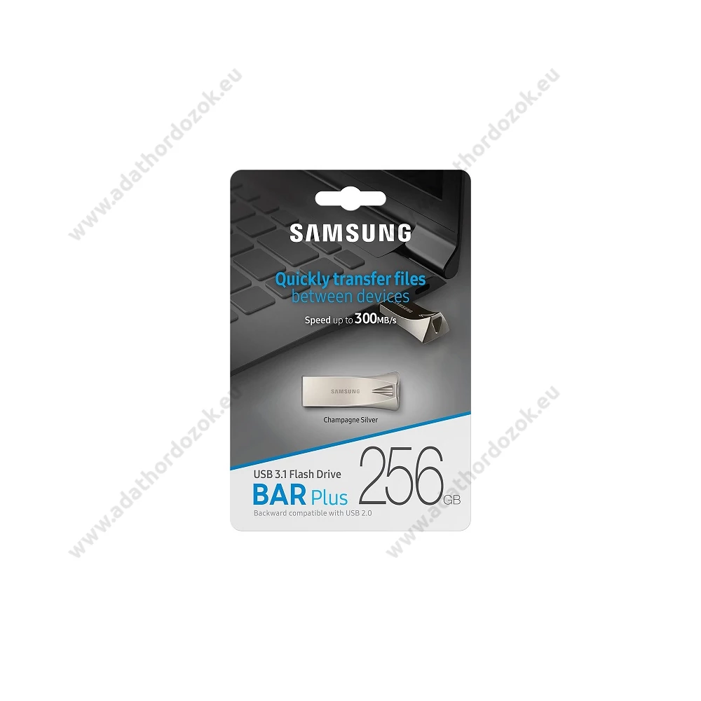 SAMSUNG BAR PLUS USB 3.1 PENDRIVE 256GB EZÜST