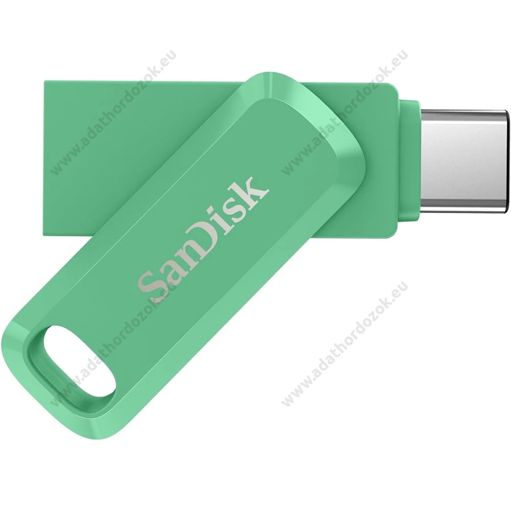 SANDISK ULTRA DUAL DRIVE GO USB 3.1/USB-C PENDRIVE 64GB (150 MB/s) ZÖLD
