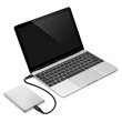 LACIE PORSCHE DESIGN MOBILE DRIVE 2,5 COL USB 3.1 TYPE-C KÜLSŐ MEREVLEMEZ 1TB EZÜST