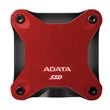ADATA SD620 USB 3.2 GEN 2 KÜLSŐ SSD MEGHAJTÓ 512GB PIROS