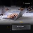 PATRIOT TRANSPORTER USB-C 3.2 GEN 2 KÜLSŐ SSD MEGHAJTÓ 512GB FEKETE
