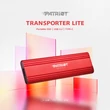 PATRIOT TRANSPORTER LITE USB-C 3.2 GEN 2 KÜLSŐ SSD MEGHAJTÓ 512GB PIROS