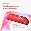 PATRIOT TRANSPORTER LITE USB-C 3.2 GEN 2 KÜLSŐ SSD MEGHAJTÓ 512GB PIROS