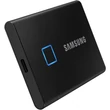 SAMSUNG T7 TOUCH USB 3.2 KÜLSŐ SSD MEGHAJTÓ 1TB FEKETE