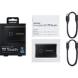 SAMSUNG T7 TOUCH USB 3.2 KÜLSŐ SSD MEGHAJTÓ 1TB FEKETE