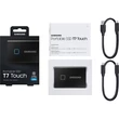 SAMSUNG T7 TOUCH USB 3.2 KÜLSŐ SSD MEGHAJTÓ 2TB FEKETE