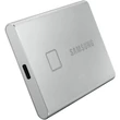 SAMSUNG T7 TOUCH USB 3.2 KÜLSŐ SSD MEGHAJTÓ 2TB EZÜST