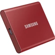 SAMSUNG T7 USB-C 3.2 GEN 2 KÜLSŐ SSD MEGHAJTÓ 1TB PIROS